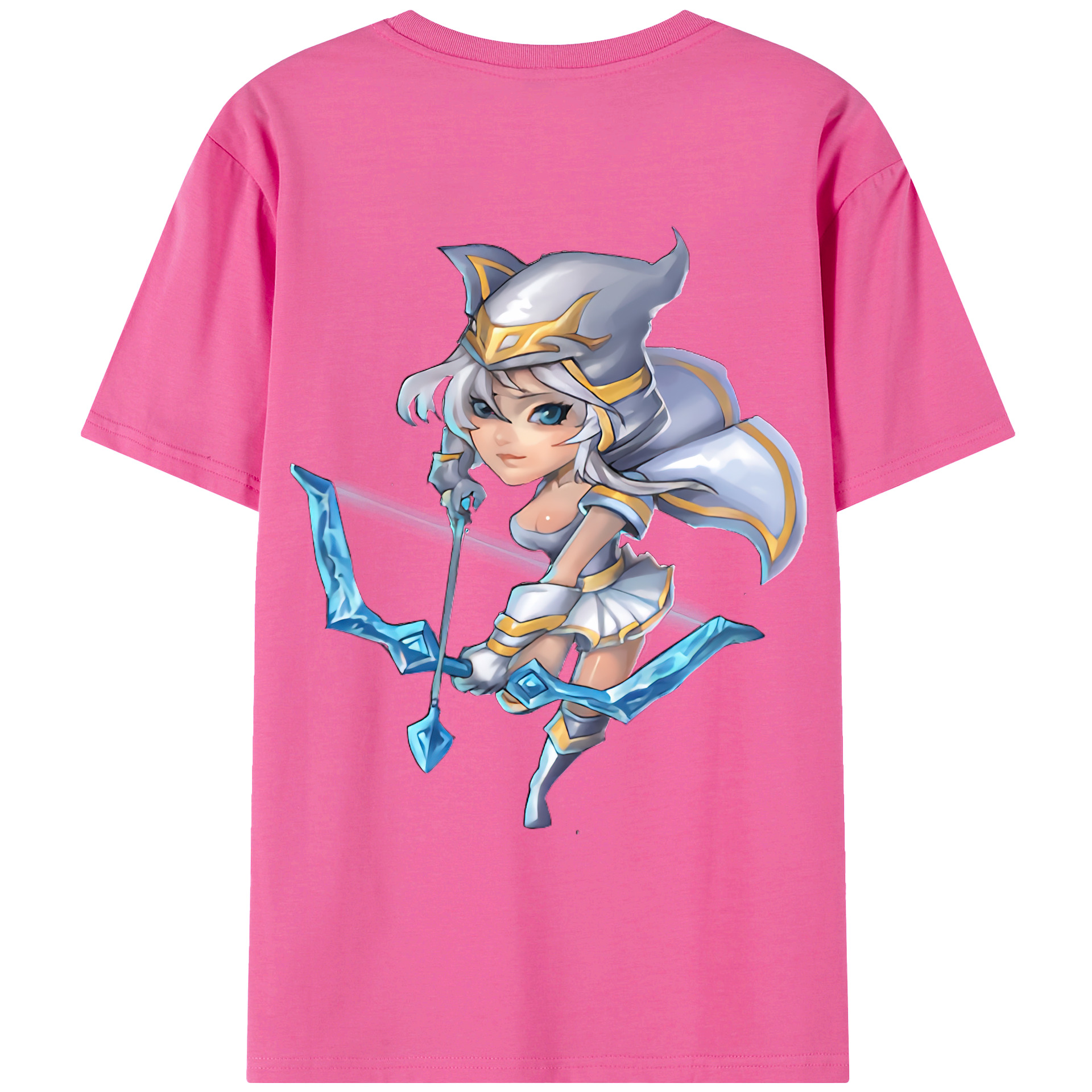 リーグ・オブ・レジェンド League of Legends LOL レディース半袖Tシャツ(バックプリント)